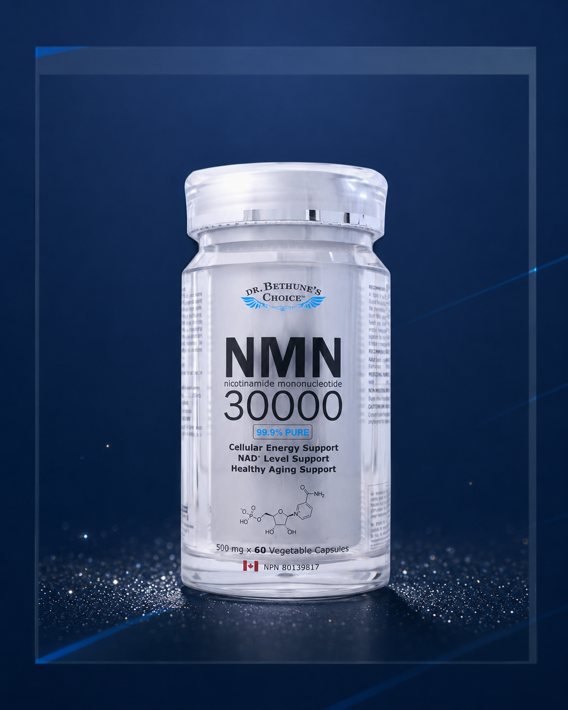 Dr. Bethune's Choice NMN 30000 bottle